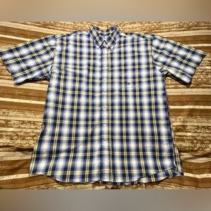 Men’s Roper Short Sleeve Western Shirt With Pocket